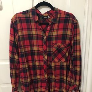 BDG Fall Plaid Shirt - Size L